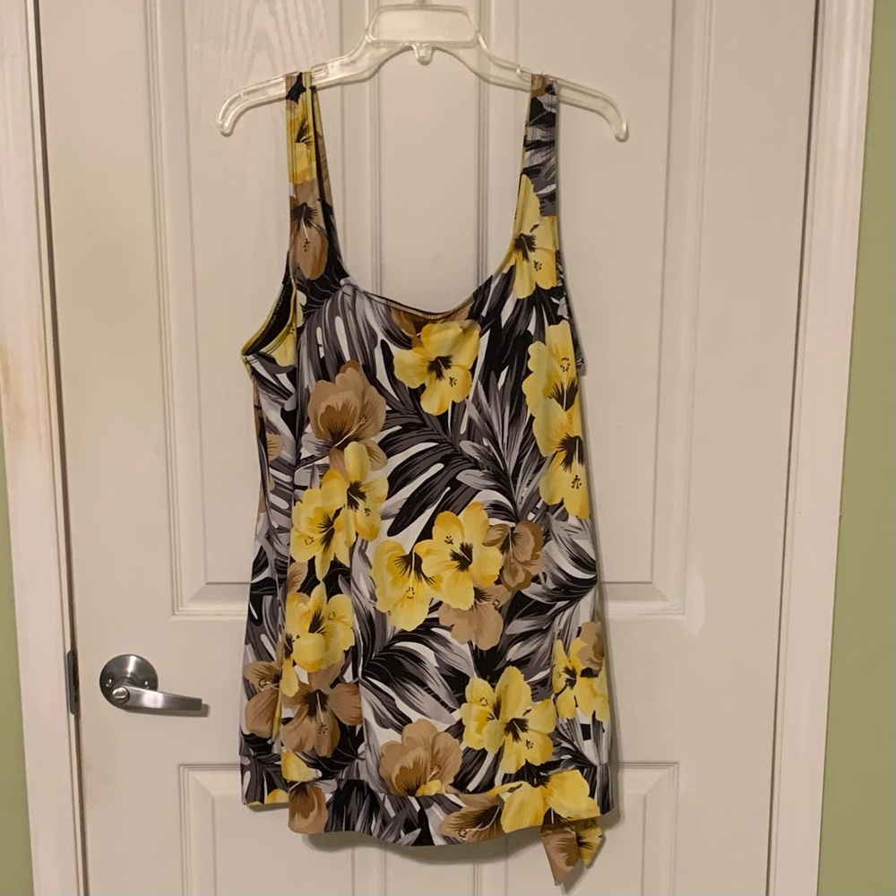 Floral Swim Top